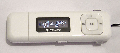 MP3  Transcend T.Sonic 330 8GB White
